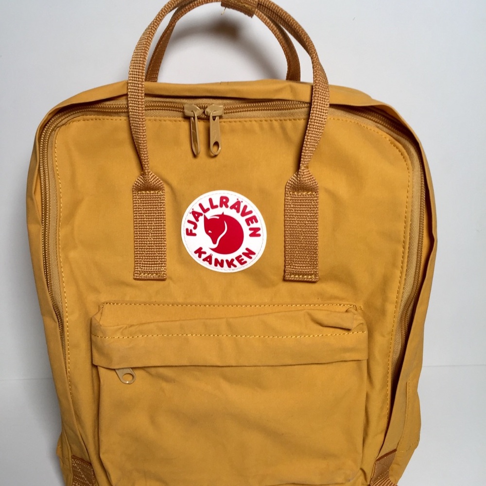Fjallraven Kanken Original Backpack Color Ochre - Picture 2 of 9
